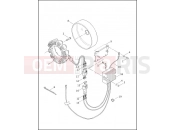 HARLEY-DAVIDSON HERITAGE SPRINGER  - FLSTS ALTERNATOR & REGULATOR
