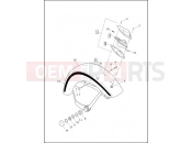 HARLEY-DAVIDSON HERITAGE SPRINGER  - FLSTS FRONT FENDER - FLSTS