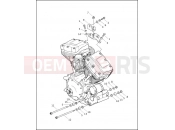 HARLEY-DAVIDSON NIGHT TRAIN  - FXSTB ENGINE MOUNTS