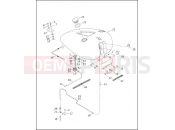 HARLEY-DAVIDSON SPRINGER SOFTAIL  - FXSTS FUEL TANK - FXSTD