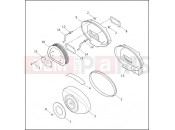 HARLEY-DAVIDSON ELECTRA GLIDE STANDARD  - FLHT AIR CLEANER - FUEL INJECTED