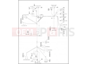 HARLEY-DAVIDSON ELECTRA GLIDE STANDARD  - FLHT WIRING HARNESS, INTERCONNECT - FLHT & FLTR