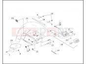 Harley-Davidson 2000 TOURING ROAD GLIDE  - FLTR SIDECAR FENDER