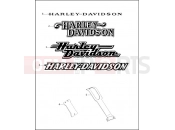 Harley-Davidson 1999 DYNA DYNA WIDE GLIDE  - FXDWG FUEL TANK TRIM (DECALS)