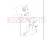 Harley-Davidson 1999 SIDECAR FLHRCI SIDECAR  - SIDECAR FOR FLHRCI PISTONS & FLYWHEEL ASSEMBLY - TWIN CAM 88â¢