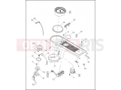 Harley-Davidson 1999 SIDECAR FLHT SIDECAR  - SIDECAR FOR FLHT FUEL TANK INSTRUMENTS - FLHR
