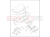 Harley-Davidson 1999 SIDECAR FLHTC/I SIDECAR  - SIDECAR FOR FLHTC/I WINDSHIELD, FAIRING & HEADLAMPS - FLTR
