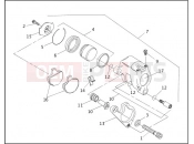 Harley-Davidson 1999 SIDECAR FLHTCUI SIDECAR  - SIDECAR FOR FLHTCUI FRONT BRAKE CALIPER