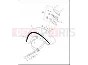 Harley-Davidson 1999 SOFTAIL HERITAGE SOFTAIL CLASSIC  - FLSTC FRONT FENDER - FLSTS