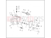 Harley-Davidson 1999 SOFTAIL NIGHT TRAIN  - FXSTB CRANKCASE - GEAR SIDE
