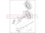 Harley-Davidson 1999 TOURING ROAD GLIDE  - FLTRI FRONT WHEEL