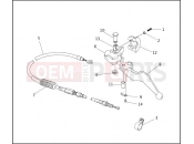 Harley-Davidson 1998 SIDECAR FLHT SIDECAR  - SIDECAR FOR FLHT CLUTCH CONTROL