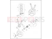 Harley-Davidson 1998 SPORTSTER SPORTSTER 883 HUGGER  - XL883HUG PISTONS, CONNECTING RODS & FLYWHEELS