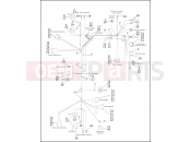 Harley-Davidson 1998 TOURING ULTRA CLASSIC  - FLHTCUI WIRING HARNESS, INTERCONNECT - FLHT & FLTR