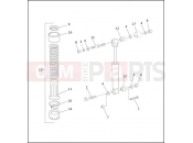 Harley-Davidson 1997 DYNA DYNA LOW RIDER  - FXDL SHOCK ABSORBERS - HYDRAULIC