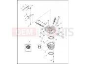 Harley-Davidson 1997 DYNA DYNA WIDE GLIDE  - FXDWG CYLINDERS, VALVES & HEADS - VÂ²â¢ EVOLUTION