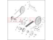 Harley-Davidson 1997 SIDECAR FLHT SIDECAR  - SIDECAR FOR FLHT BELTS, CHAINS & SPROCKETS (2 OF 2)