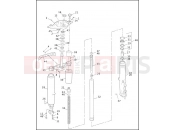 Harley-Davidson 1997 SIDECAR FLHTCU/I SIDECAR  - SIDECAR FOR FLHTCU/I FRONT FORK (2 OF 2)