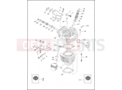 Harley-Davidson 1997 SPORTSTER SPORTSTER 1200 SPORT  - XL1200S CYLINDER, HEAD & VALVES - V2â¢ EVOLUTION (2 OF 2)