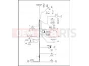 Harley-Davidson 1997 SPORTSTER SPORTSTER 1200 SPORT  - XL1200S MAIN WIRING HARNESS (2 OF 2)