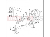 Harley-Davidson 1997 TOURING ULTRA CLASSIC  - FLHTCUI PISTONS, CONNECTING RODS & FLYWHEELS