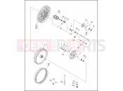 Harley-Davidson 1996 SOFTAIL SOFTAIL CUSTOM  - FXSTC FRONT WHEEL (1 OF 2)
