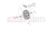 TRIUMPH Bonneville Bobber Front Wheel