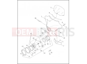 Harley-Davidson 1996 TOURING ROAD KING  - FLHRI WINDSHIELD, FAIRING & HEADLAMP - 1996 FLHT
