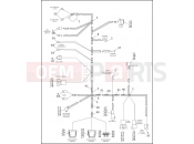 Harley-Davidson 1996 TOURING ROAD KING  - FLHRI WIRING HARNESS, MAIN - 1995 FLT