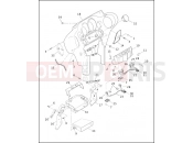 Harley-Davidson 1996 TOURING ELECTRA GLIDE STANDARD  - FLHT INNER FAIRING - 1996 FLHT