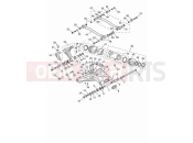 Triumph 2023 Tiger 1200 GT Explorer Swingarm
