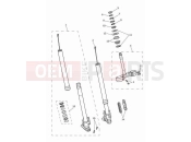 Triumph 2023 Tiger 1200 GT Explorer Front forks