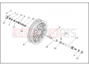 Harley-Davidson 1996 TOURING ELECTRA GLIDE CLASSIC  - FLHTCI SIDECAR WHEEL