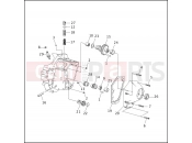 Harley-Davidson 1995 DYNA DYNA WIDE GLIDE  - FXDWG CRANKCASE - GEAR SIDE
