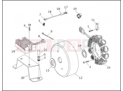 Harley-Davidson 1995 POLICE ELECTRA GLIDE STANDARD POLICE (WINDSHIELD)  - FLHTP ALTERNATOR & REGULATOR