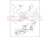 Harley-Davidson 1995 POLICE ELECTRA GLIDE STANDARD POLICE (WINDSHIELD)  - FLHTP SIDECAR BRAKE - TLE & RLE (2 OF 2)