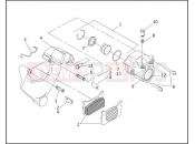 Harley-Davidson 1995 SIDECAR FXRP SIDECAR  - SIDECAR FOR FXRP REAR BRAKE CALIPER - FLHTP