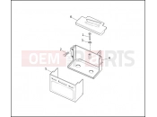 Harley-Davidson 1994 DYNA DYNA LOW RIDER  - FXDL BATTERY TRAY