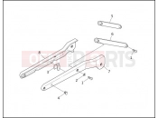 Harley-Davidson 1994 DYNA DYNA LOW RIDER  - FXDL REAR FENDER SUPPORTS