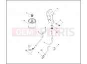HARLEY-DAVIDSON SUPER GLIDE  - FXR OIL FILTERS & MOUNTS