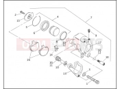 Harley-Davidson 1994 SIDECAR FLHTC/I SIDECAR  - SIDECAR FOR FLHTC/I FRONT BRAKE CALIPER