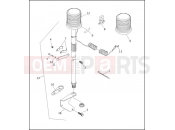 Harley-Davidson 1994 SIDECAR FLHTC/I SIDECAR  - SIDECAR FOR FLHTC/I STROBE LAMPS - REAR