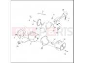 Harley-Davidson 1994 SIDECAR FLHTC/I SIDECAR  - SIDECAR FOR FLHTC/I TAIL LAMP & REAR TURN SIGNALS