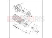 Harley-Davidson 1994 SIDECAR FXRP SIDECAR  - SIDECAR FOR FXRP CLUTCH