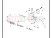 Harley-Davidson 1994 SIDECAR FXRP SIDECAR  - SIDECAR FOR FXRP CLUTCH CONTROL