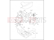 Harley-Davidson 1994 SIDECAR FXRP SIDECAR  - SIDECAR FOR FXRP SEAT - SPRING CUSHION