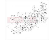 Harley-Davidson 1993 DYNA DYNA WIDE GLIDE  - FXDWG EXHAUST SYSTEM