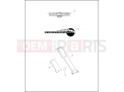 Harley-Davidson 1993 DYNA DYNA WIDE GLIDE  - FXDWG FUEL TANK TRIM