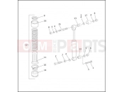 Harley-Davidson 1993 DYNA DYNA WIDE GLIDE  - FXDWG SHOCK ABSORBERS - AIR & HYDRAULIC