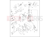 Harley-Davidson 1993 SIDECAR FLHTC/I SIDECAR  - SIDECAR FOR FLHTC/I SWITCHES & CIRCUIT BREAKERS - FLHTP (2 OF 2)